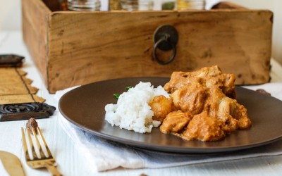 Chicken massaman Curry. The taste of the Kingdom of Siam