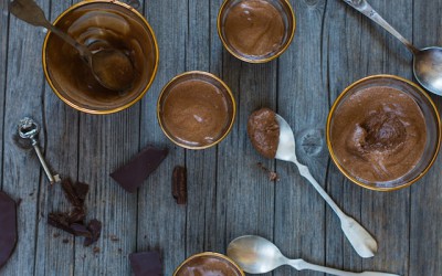 Chocolate mousse. The recipe of my grandmother