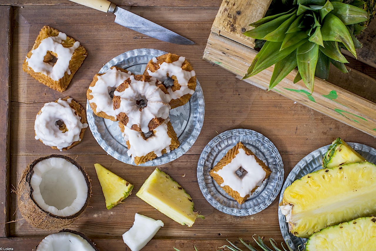 Mini Pina Colada Mini Gateaux Bundt De Gateaux Noix De Coco Et Ananas