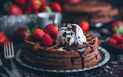 Chocolate waffles. The ultimate recipe for success at home