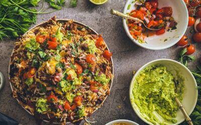 Nachos with meat. The best recipe to share with whoever you want